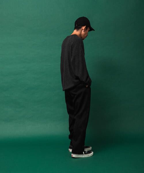 URBAN RESEARCH / アーバンリサーチ ニット・セーター | SUPER WIDE CASHMERE CREW NECK | 詳細15