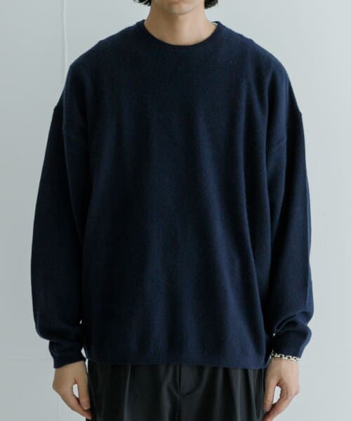 URBAN RESEARCH / アーバンリサーチ ニット・セーター | SUPER WIDE CASHMERE CREW NECK | 詳細16