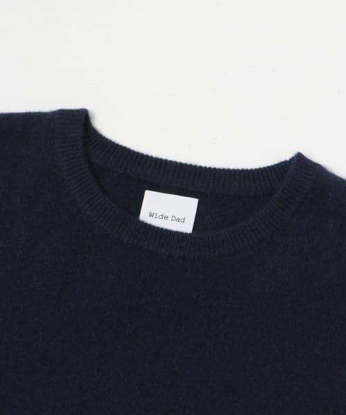 URBAN RESEARCH / アーバンリサーチ ニット・セーター | SUPER WIDE CASHMERE CREW NECK | 詳細24