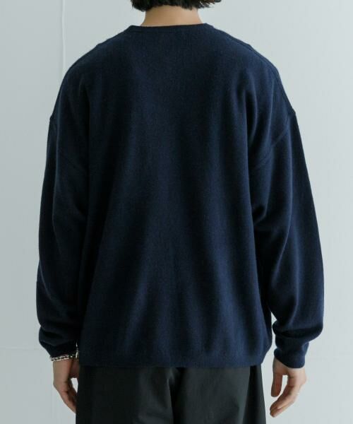 URBAN RESEARCH / アーバンリサーチ ニット・セーター | SUPER WIDE CASHMERE CREW NECK | 詳細3