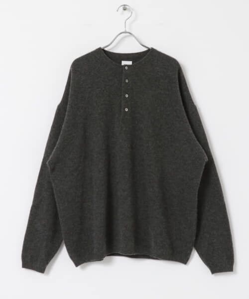 URBAN RESEARCH / アーバンリサーチ ニット・セーター | SUPER WIDE CASHMERE HENRY NECK | 詳細5