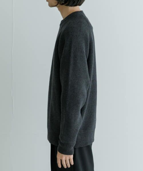 URBAN RESEARCH / アーバンリサーチ ニット・セーター | COTTON CASHMERE 片畦 CREW NECK | 詳細14