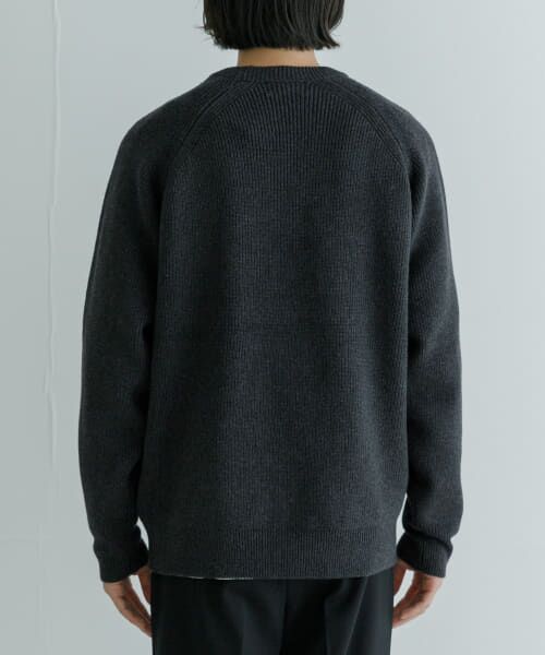 URBAN RESEARCH / アーバンリサーチ ニット・セーター | COTTON CASHMERE 片畦 CREW NECK | 詳細15