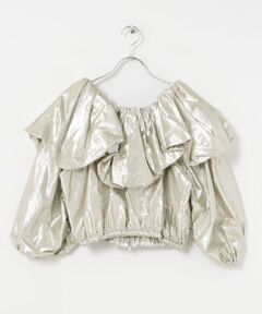 CURRENTAGE　SILVER BLOUSE