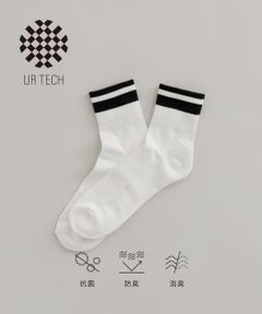 『UR TECH』ショートラインソックス