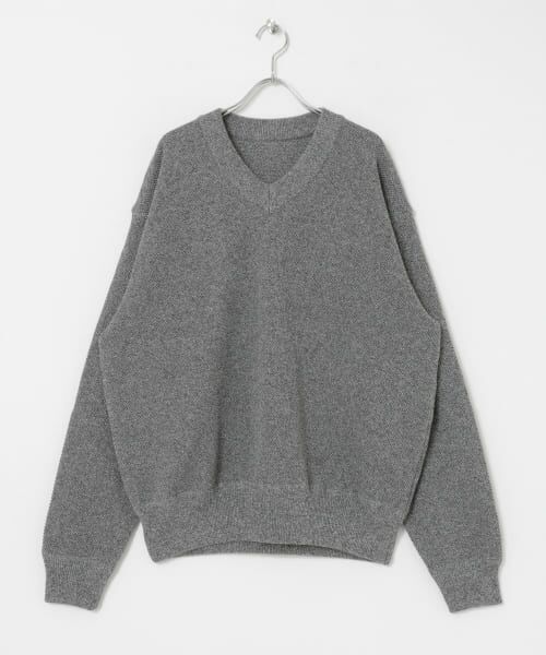 URBAN RESEARCH / アーバンリサーチ ニット・セーター | crepuscule　Moss Stitch V Pullover | 詳細15