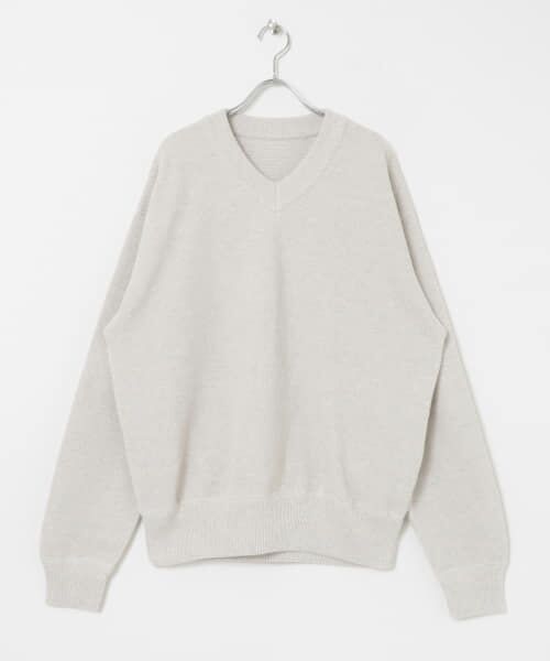 URBAN RESEARCH / アーバンリサーチ ニット・セーター | crepuscule　Moss Stitch V Pullover | 詳細16