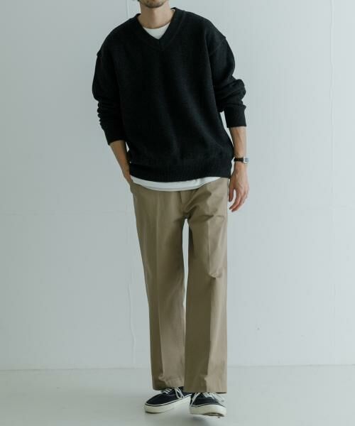 URBAN RESEARCH / アーバンリサーチ ニット・セーター | crepuscule　Moss Stitch V Pullover | 詳細3