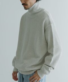 crepuscule　Moss Stitch Turtle Neck