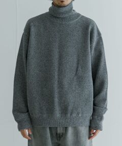 crepuscule　Moss Stitch Turtle Neck