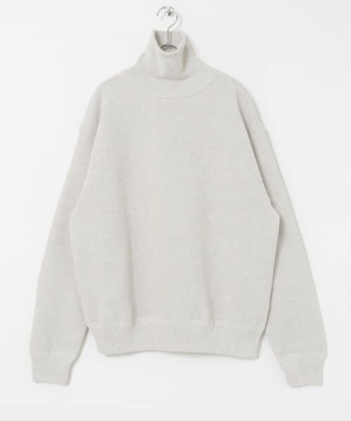 URBAN RESEARCH / アーバンリサーチ ニット・セーター | crepuscule　Moss Stitch Turtle Neck | 詳細12