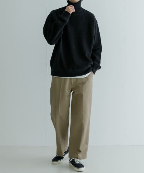 URBAN RESEARCH / アーバンリサーチ ニット・セーター | crepuscule　Moss Stitch Turtle Neck | 詳細6