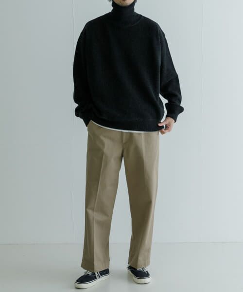 URBAN RESEARCH / アーバンリサーチ ニット・セーター | crepuscule　Moss Stitch Turtle Neck | 詳細8