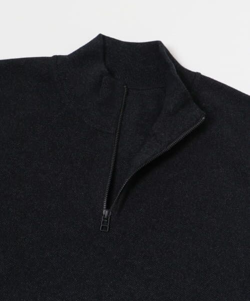 URBAN RESEARCH / アーバンリサーチ ニット・セーター | crepuscule　Moss Stitch Half Zip Pullover | 詳細12