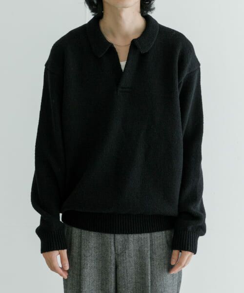 URBAN RESEARCH / アーバンリサーチ ニット・セーター | crepuscule　M-G Skipper Long-Sleeve | 詳細1