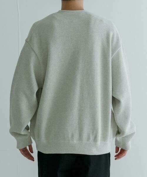 URBAN RESEARCH / アーバンリサーチ カーディガン・ボレロ | 『別注』crepuscule×UR　Moss Stitch V-neck Cardigan | 詳細14