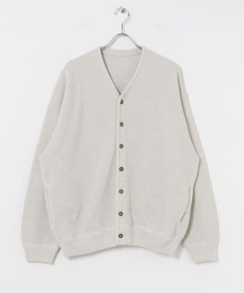 URBAN RESEARCH / アーバンリサーチ カーディガン・ボレロ | 『別注』crepuscule×UR　Moss Stitch V-neck Cardigan | 詳細15