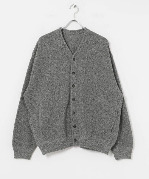 URBAN RESEARCH / アーバンリサーチ カーディガン・ボレロ | 『別注』crepuscule×UR　Moss Stitch V-neck Cardigan | 詳細17