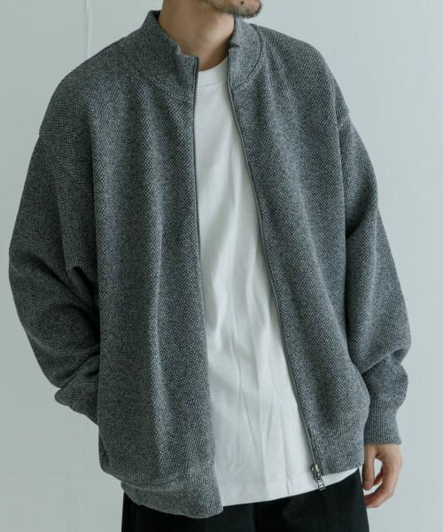 URBAN RESEARCH / アーバンリサーチ ニット・セーター | 『別注』crepuscule×UR　Moss Stitch Drivers Knit | 詳細14