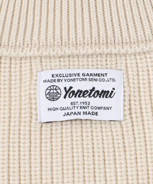 URBAN RESEARCH / アーバンリサーチ ニット・セーター | Yonetomi　EX FINE WOOL RIB KNIT BLOUSON | 詳細10