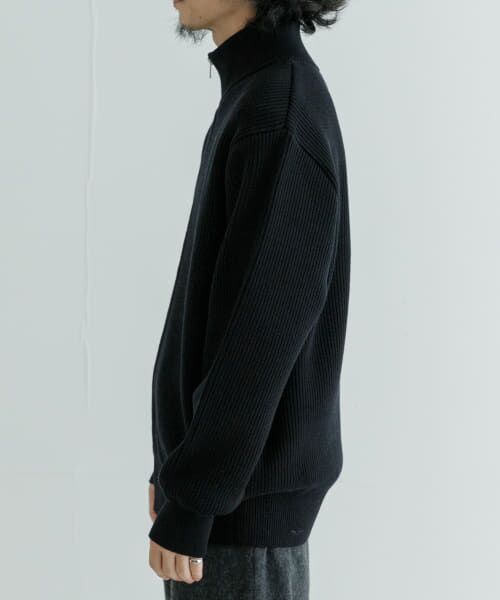 URBAN RESEARCH / アーバンリサーチ ニット・セーター | Yonetomi　EX FINE WOOL RIB KNIT BLOUSON | 詳細2