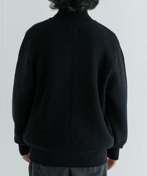 URBAN RESEARCH / アーバンリサーチ ニット・セーター | Yonetomi　EX FINE WOOL RIB KNIT BLOUSON | 詳細3