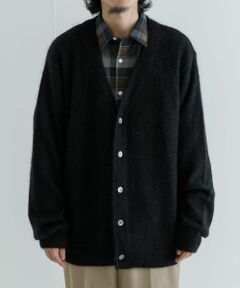 Yonetomi　SHAGGY MOHAIR CARDIGAN