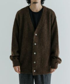 Yonetomi　SHAGGY MOHAIR CARDIGAN