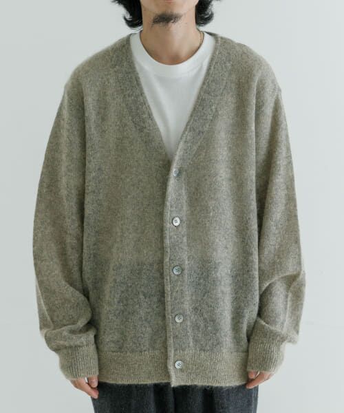 URBAN RESEARCH / アーバンリサーチ カーディガン・ボレロ | Yonetomi　SHAGGY MOHAIR CARDIGAN | 詳細1