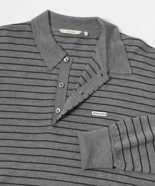 URBAN RESEARCH / アーバンリサーチ ニット・セーター | FARAH　High Gauge Striped Polo | 詳細3