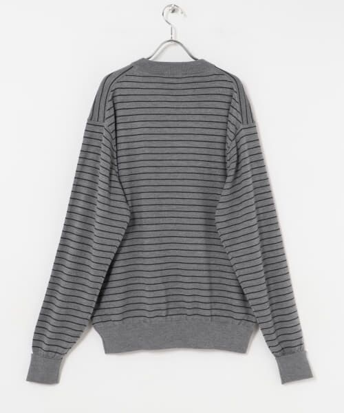 URBAN RESEARCH / アーバンリサーチ ニット・セーター | FARAH　High Gauge Striped Crew-Neck Sweater | 詳細5