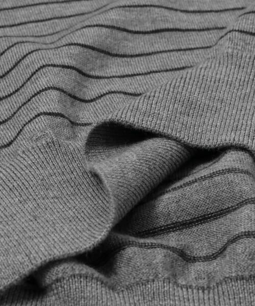 URBAN RESEARCH / アーバンリサーチ ニット・セーター | FARAH　High Gauge Striped Crew-Neck Sweater | 詳細6