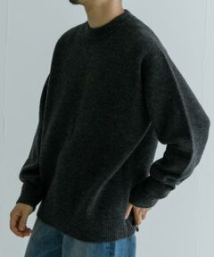 『UR GREEN』CREW NECK KNIT