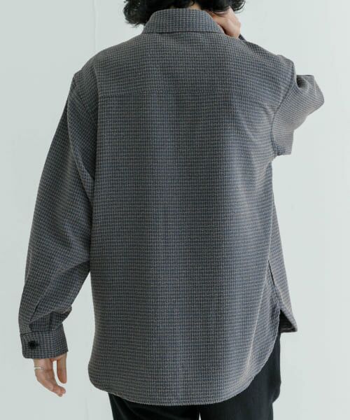 URBAN RESEARCH / アーバンリサーチ シャツ・ブラウス | TECH BOUCLE CPO SHIRTS | 詳細12