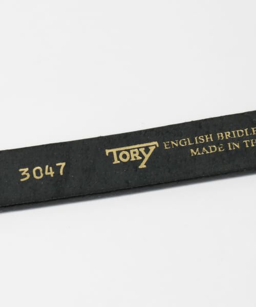 URBAN RESEARCH / アーバンリサーチ ベルト・サスペンダー | Tory leather　Croc pattern embossed belt | 詳細4