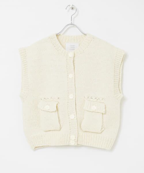 URBAN RESEARCH / アーバンリサーチ ベスト | 『別注』crinkle crinkle crinkle×UR　NAPAL KNIT VEST | 詳細20