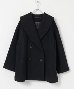 nicholson&nicholson　WOOL MELTON COAT