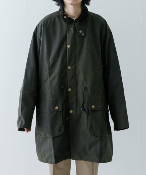 URBAN RESEARCH / アーバンリサーチ ステンカラーコート | Barbour　BEDALE WAX TRENCH COAT | 詳細1