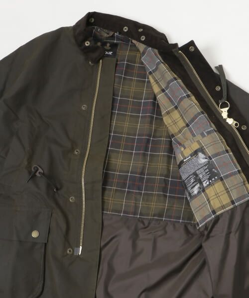 URBAN RESEARCH / アーバンリサーチ ステンカラーコート | Barbour　BEDALE WAX TRENCH COAT | 詳細7