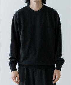 Yonetomi　NEW BASIC KNIT PULLOVER