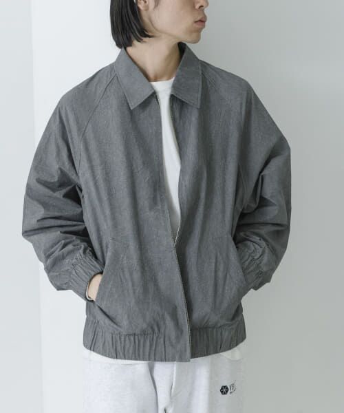 URBAN RESEARCH / アーバンリサーチ ブルゾン | MADARA MIST COTTON BLOUSON | 詳細4