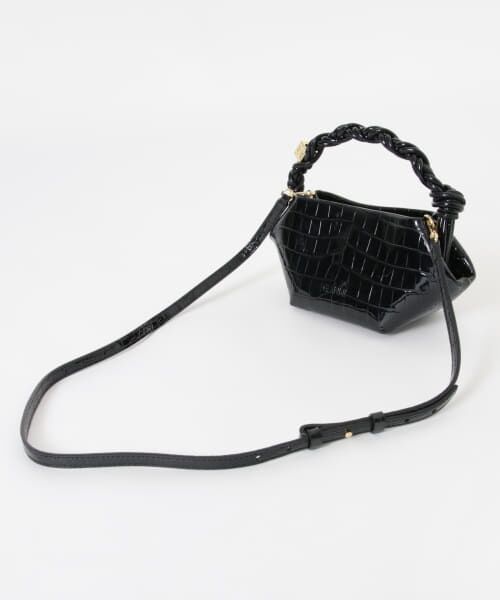 URBAN RESEARCH / アーバンリサーチ ショルダーバッグ | GANNI　Bou Bag Mini Patent Croco | 詳細2