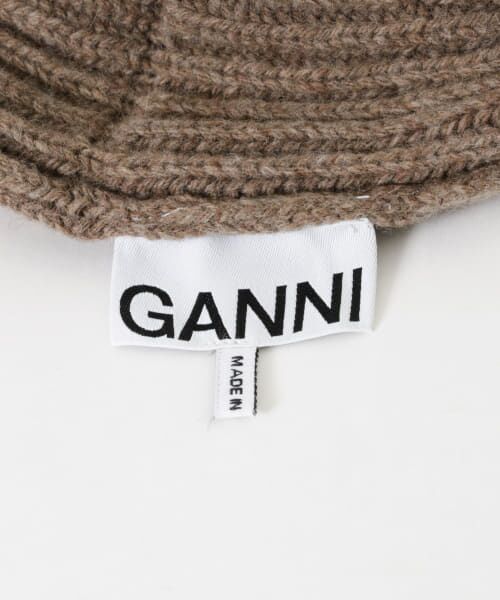 URBAN RESEARCH / アーバンリサーチ ハンチング・キャスケット・ベレー帽 | GANNI　Structured Rib Beret | 詳細5