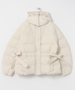 GANNI　Tech Seersucker Puffer Jacket