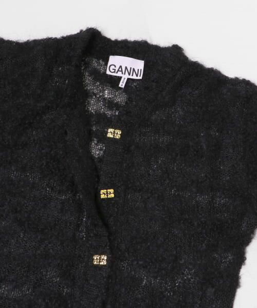 URBAN RESEARCH / アーバンリサーチ カーディガン・ボレロ | GANNI　Alpaca Mohair Boucle Cardigan | 詳細2