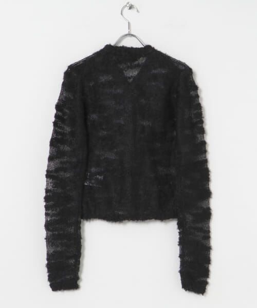 URBAN RESEARCH / アーバンリサーチ カーディガン・ボレロ | GANNI　Alpaca Mohair Boucle Cardigan | 詳細5