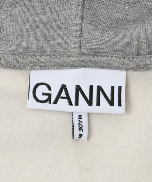 URBAN RESEARCH / アーバンリサーチ パーカー | GANNI　Heavy Fleece Zip Hoodie | 詳細8