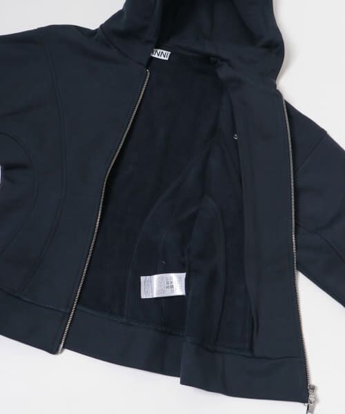 URBAN RESEARCH / アーバンリサーチ パーカー | GANNI　Heavy Fleece Zip Hoodie | 詳細5