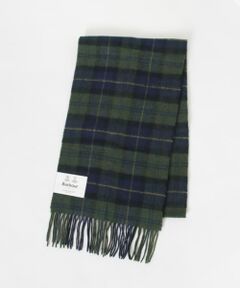 Barbour　tartan lambswool scarf