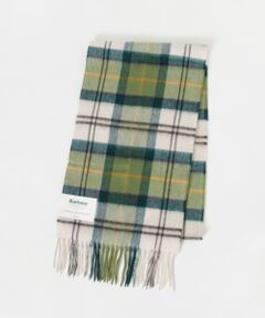 Barbour　wool/cash tartan scarf